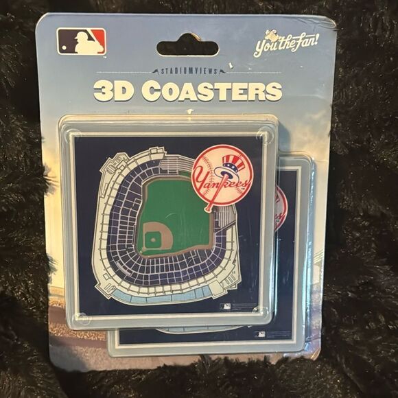 NY yankees 3d coasters - Picture 1 of 3
